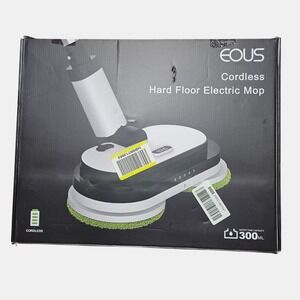 EOUS Cordless‎ Electric Mop, Floor Cleaner with LED Headlight E700 Open Box